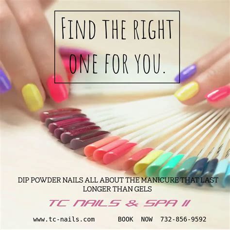 Tc nails - Making a reservation at TC NAILS & SPA is quick and effortless. Customers can choose from various methods such as calling the salon's dedicated phone number +1 (732) 671-5585, or using the online booking system available on the https://tcnailsspa1.business.site/. The salon is located at 1282 NJ-35, in …